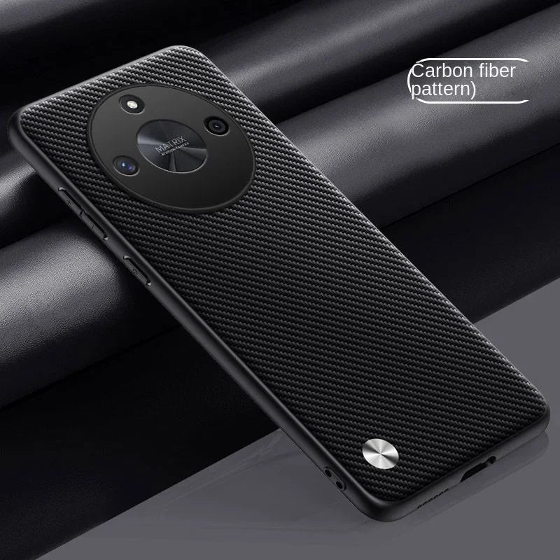 Leather Shockproof Case For Huawei Honor X9B X9A X8A X7A Magic 7 Lite Pro Soft Leather Grain Slim Texture Protect PC Cover Funda - Sun Studio