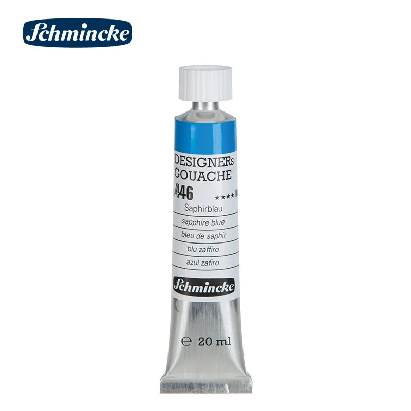 Germany Schmincke Designer Gouache Paint Tube 20ml Opaque Gouache Paint Professional Artist 48 Colors Drawing Art Supplies Cute - Sun Studio