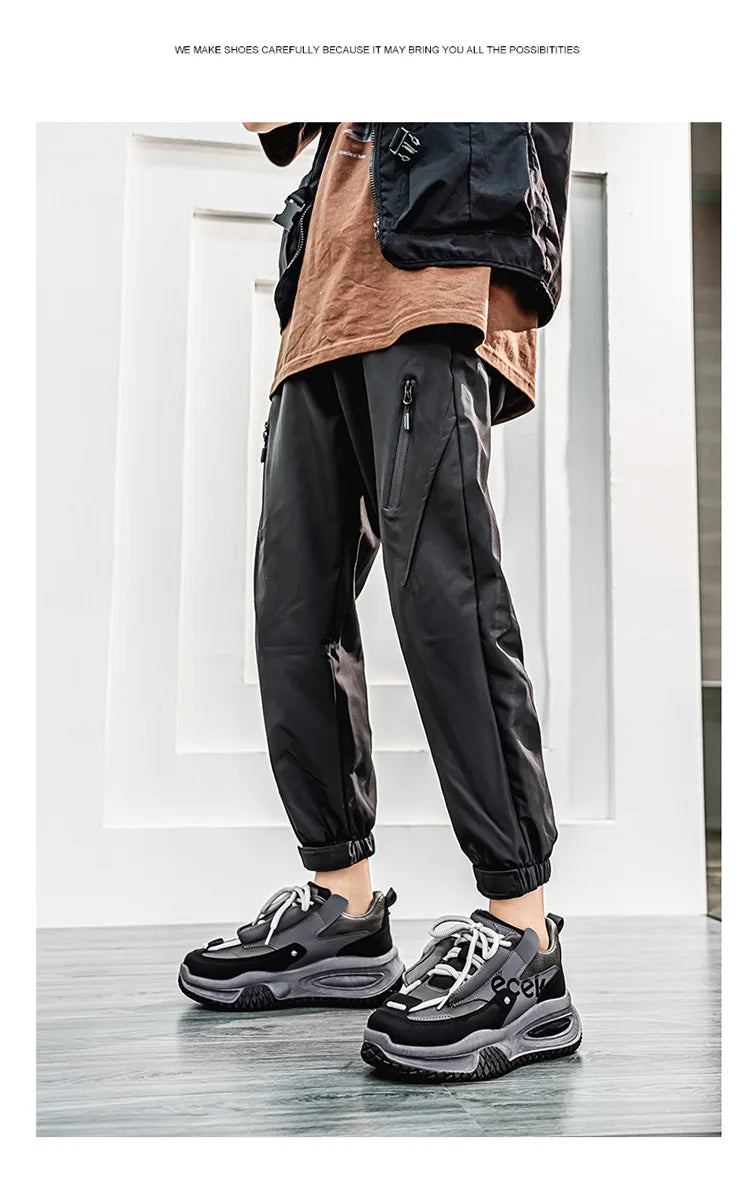 New Youth Thick Bottom Casual Sneakers Korean Edition Men's Versatile Breathable Running Shoes High Quality Zapatos para hombres - Sun Studio