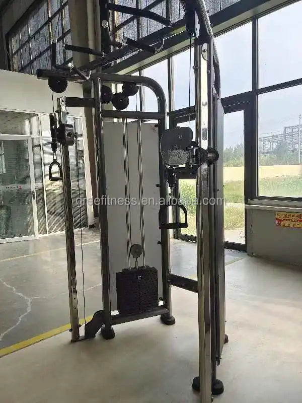 Multifunctional Smith Machine For Home Gym Use For Back Exercise And Bodybuilding Includes Pin Load Selection Features - Sun Studio