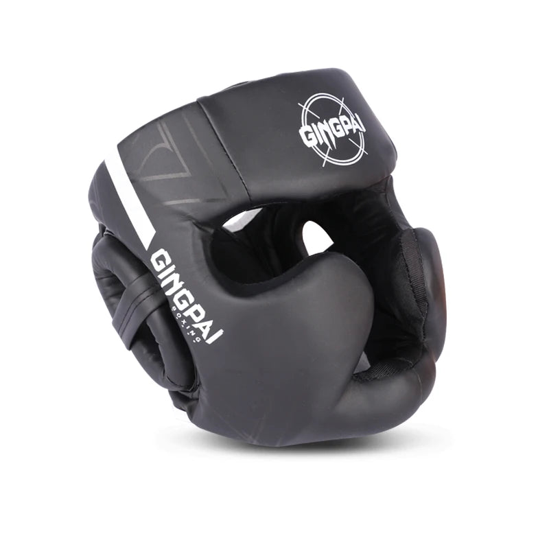 Kick Boxing Helmet for Men Women PU Karate Muay Thai Guantes De Boxeo Free Fight MMA Sanda Training Adults Kids Equipment - Sun Studio