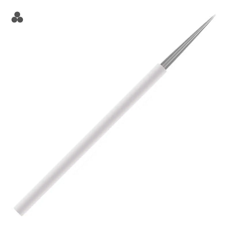 50Pcs Round Tattoo Needles Blades RS RL Microblading Permanent Makeup Fog Eyebrow Lip Needles Manual Pen Embroidery Needle - Sun Studio