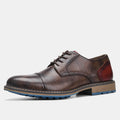 Business Men's Leather Shoes European American Casual Man Leather Shoe Retro Trend Men's Shoes Large Size Leather Shoes for Men