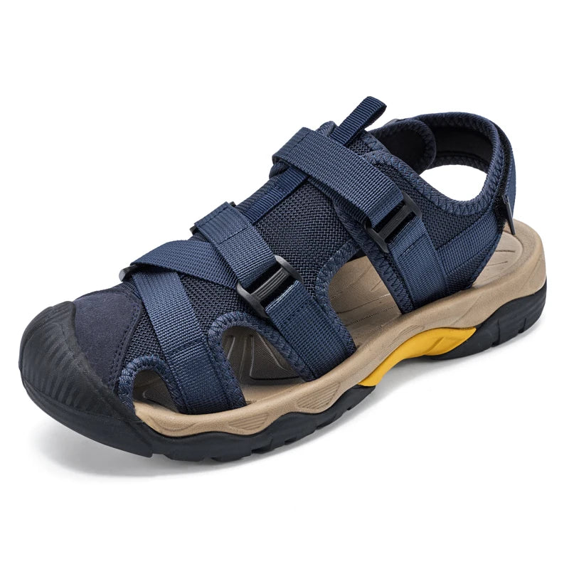 Summer Men Sandals Fashion Men's Casual Shoes Breathable Outdoor Beach Water Sports Shoes Non-slip Man Trekking Toursim Sandals - Sun Studio
