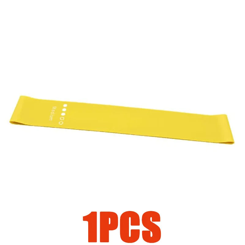 5/4/3/2/1PCS Fitness Equipment, Rubber Resistance Band, Yoga Gym, Elastic Gum Strength, Pilates, Women'S Weightlifting Exercise - Sun Studio