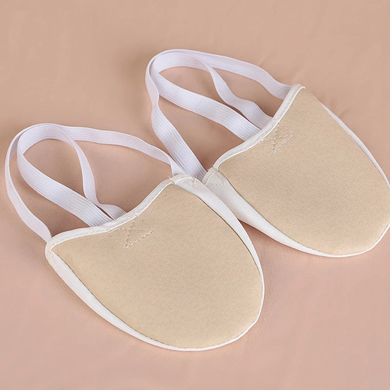 Half Length Rhythmic Gymnastics Equipment Soft Breathable Socks Knitted Sole Shoes Art Gym Child Adult Dancing Pads Insoles - Sun Studio