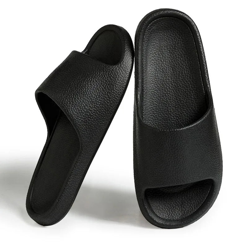 Summer NEW Slippers For Men Women Eva Soft Bottom Slippers Indoor House Slides Flat Sandals Outdoor Beach Shoes Man Flip Flops
