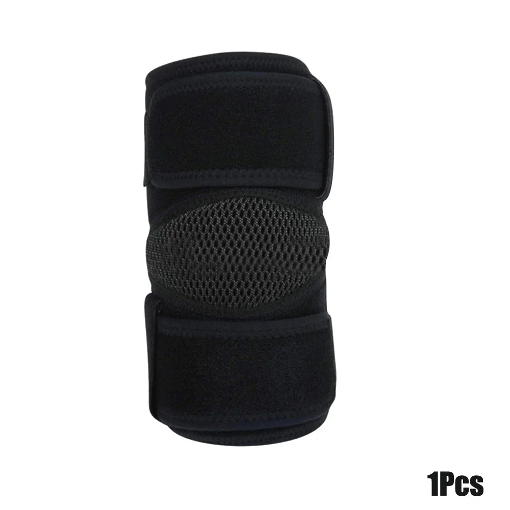 1 PC Sports Medicine Adjustable Elbow Support for Tennis & Golfer's Elbow, Support and Relive Strain for Men & Women,One Size - Sun Studio