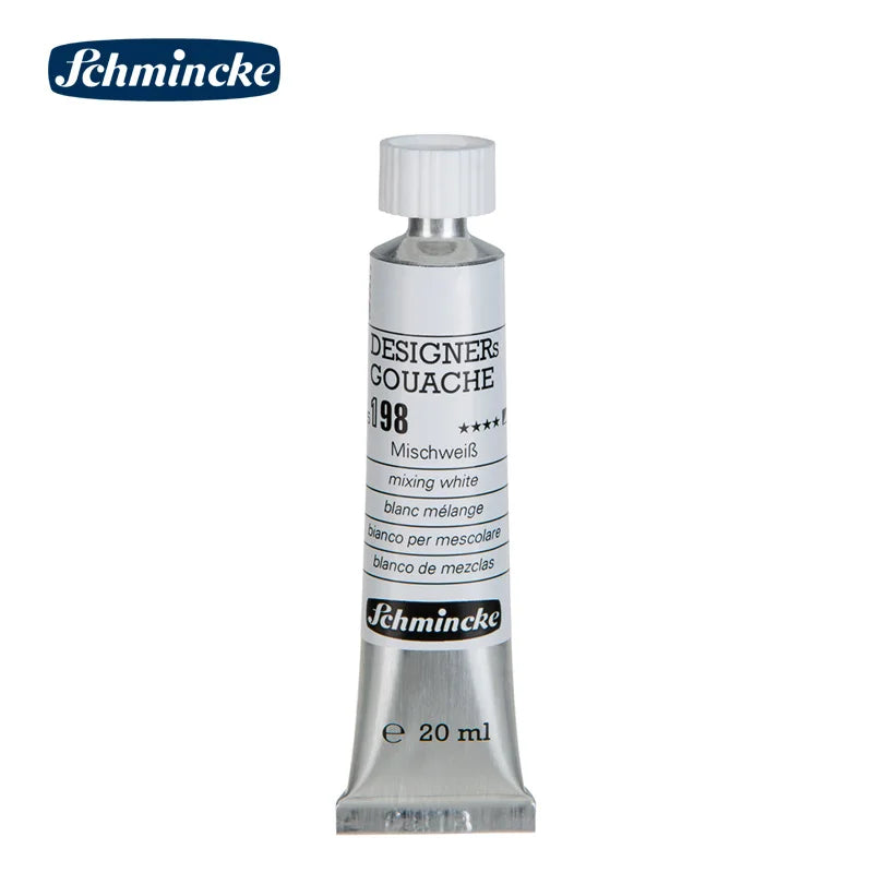 Germany Schmincke Designer Gouache Paint Tube 20ml Opaque Gouache Paint Professional Artist 48 Colors Drawing Art Supplies Cute - Sun Studio