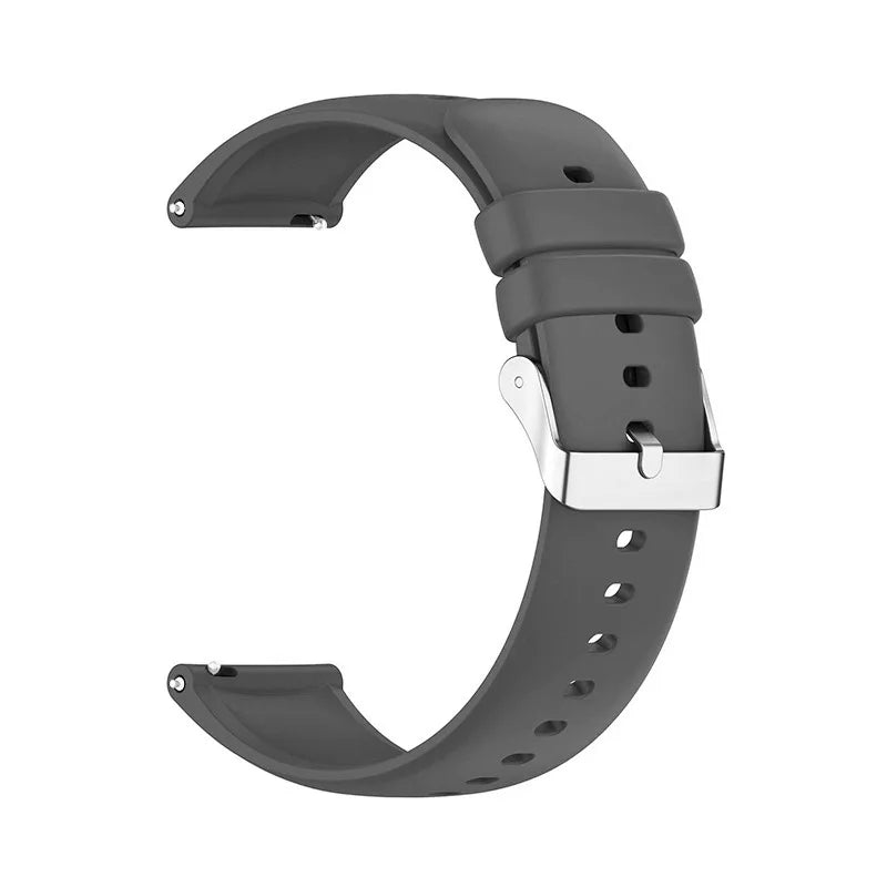 Hot Sell 20MM 22MM Silicone Watch Strap 20/22mm Universal Watchband Wristwatch Band for P22 Smartwatch &Other Watches Bracelet - Sun Studio