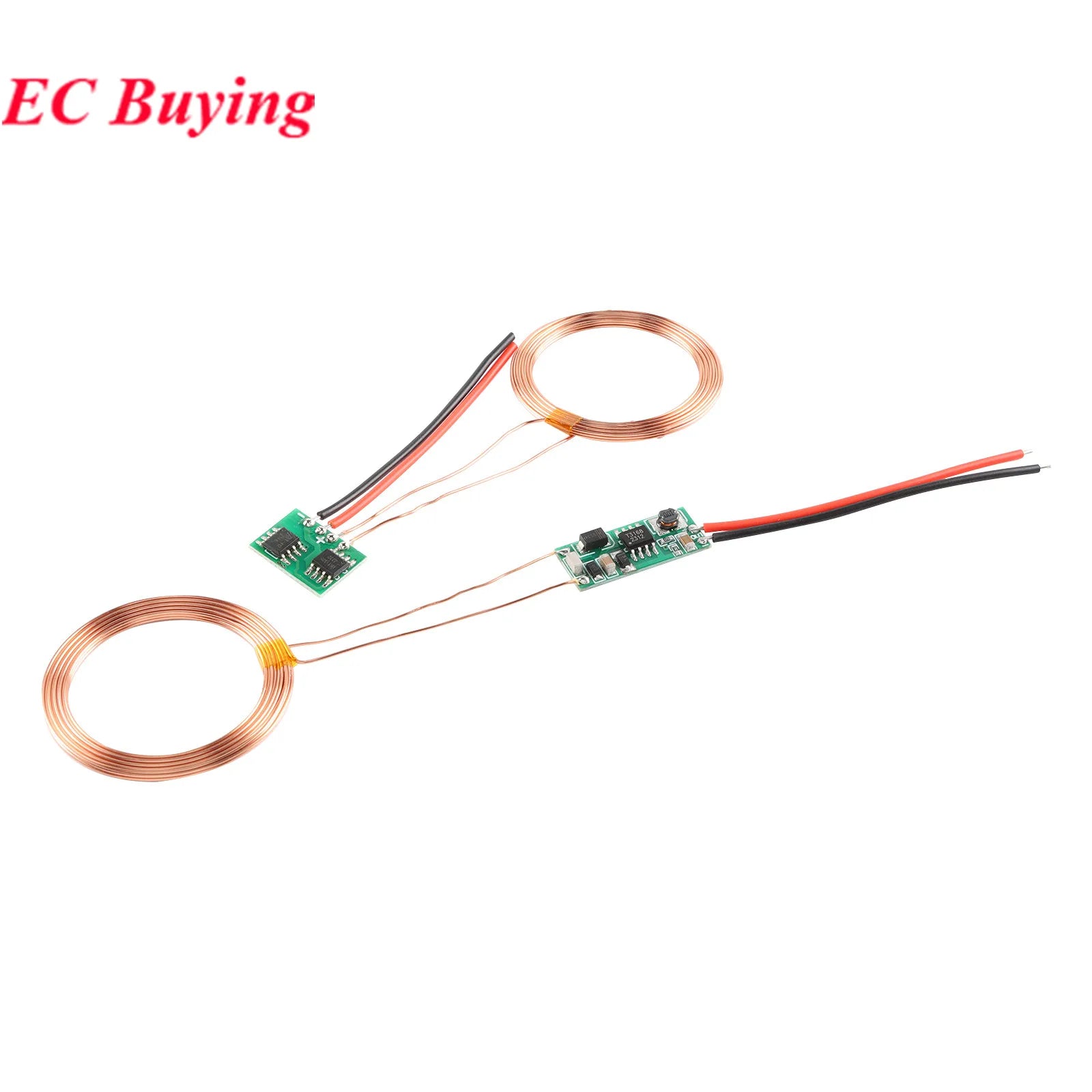 Wireless Power Supply Module Wireless Charger Module Charging Transmission 5V to 12V High Current Circuit Board for DIY Phone - Sun Studio