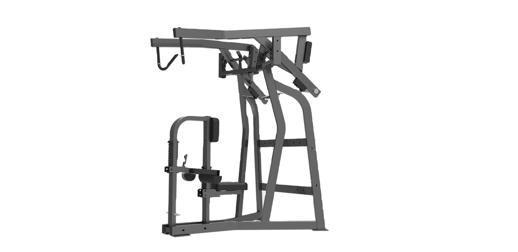 Commercial Gym Equipment Strength Training Back Exercise Lateral High Row Machine - Sun Studio