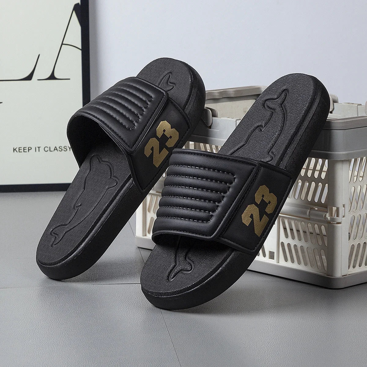 Summer Men's Sandals Fashionable Casual Beach Holiday Slippers Men's Lightweight Shoes New Outdoor Comfortable Casual Sandals - Sun Studio