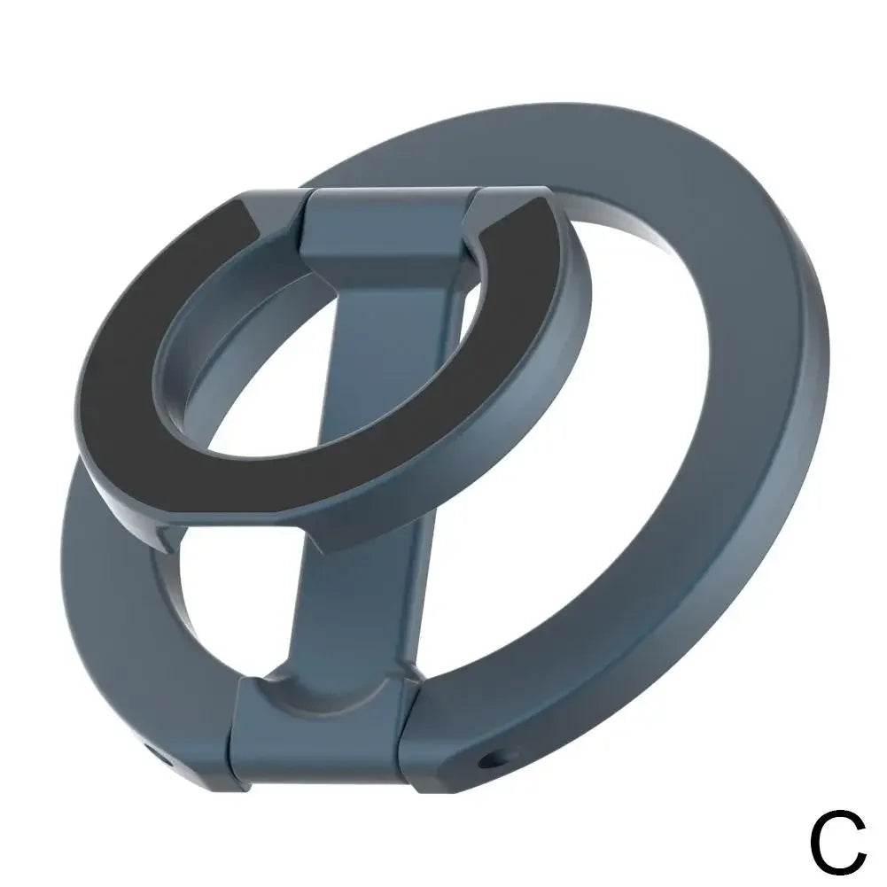 For MagSafe Double Sided Magnetic Phone Ring Holder Portable Folding Cellphones Stand Phone Accessories Support Bracket Grip Tok - Sun Studio