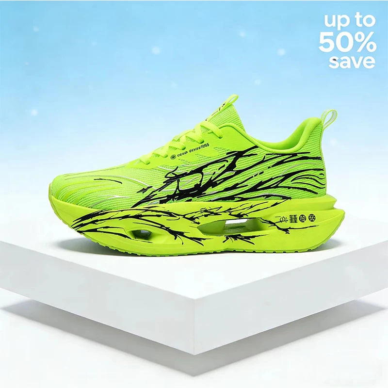 Men Sport Shoes Professional Cushioned Carbon Plate Running Shoes Breathable Couple Casual Sneakers Marathon Athletic Footwear - Sun Studio