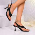 Women Sandals Fashion High Heels Sandals For Summer Women Shoes 2026 Ankle Strap Heel Zapatos Mujer Summer Footwear Women Pumps - Sun Studio
