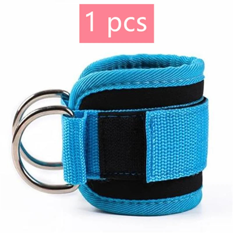 1/2/4 Pcs Cable Ankle Straps Double D-Ring Ankle Cuffs For Gym Workouts Glutes Legs Strength Training Support Sport Abductors - Sun Studio