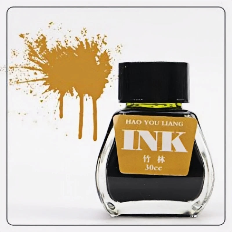 30cc Drawink Ink 16 colours Ink Dye Type Non-carbon non-clogging fountain pen ink Coloured ink Fountain pen light colour ink - Sun Studio
