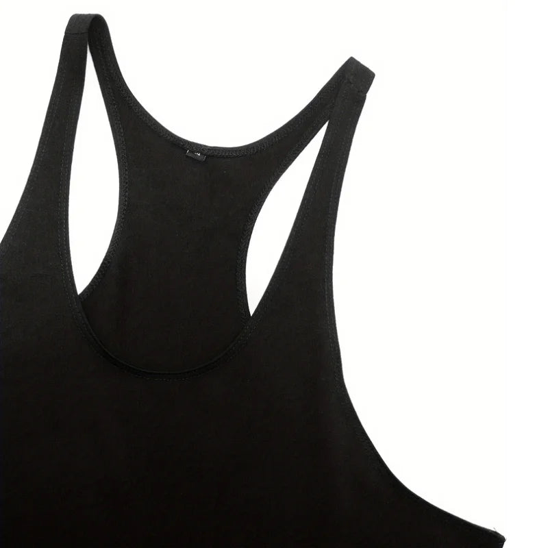 Spider Print Fitness Tank Top Fitness Shirt Muscle Men's Single Tank Top Men's Sleeveless Sweatshirt Men's Tops Fitness Clothing - Sun Studio