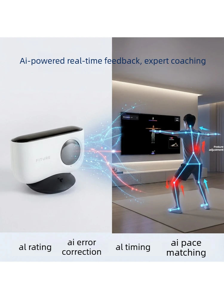 Fitness Magic Box AI, Intelligent Somatosensory Exercise, TV Projection, Console Game Dance Machine Home Fitness Equipment - Sun Studio
