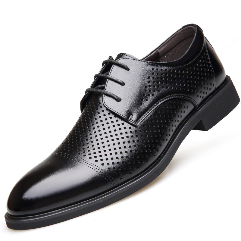Height Increasing Shoes Men Taller Elevator 6CM Invisible Insole for Daily Men's Heighten Increased Wedding Oxfords Office Male - Sun Studio