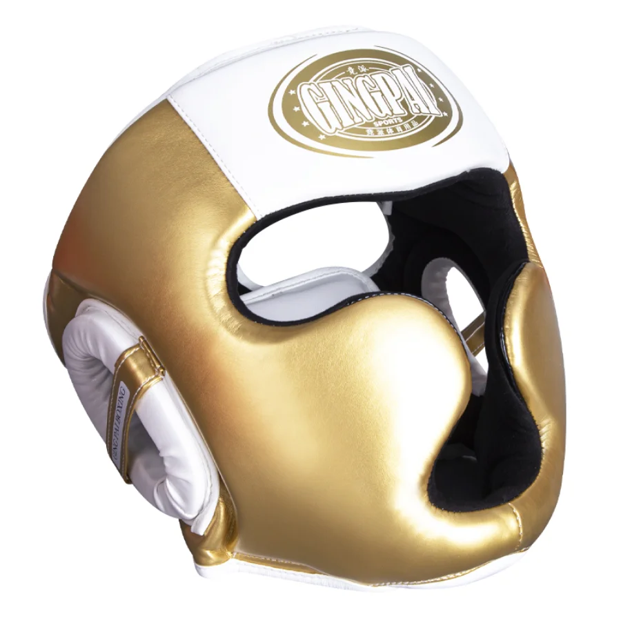 Adults Children Boxing Helmet MMA Sanda Muay Thai Taekwondo Full-Covered Shock Absorption Headgear Training Protective Equipment - Sun Studio
