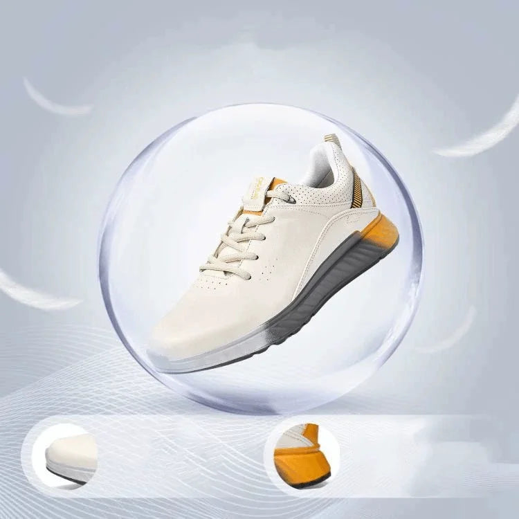 High-end Genuine Leather Men Shoes Outdoor Casual Sneakers Shoes Non-Slip Business White Board Shoes For Men zapatos para hombre - Sun Studio