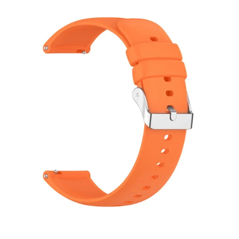 Hot Sell 20MM 22MM Silicone Watch Strap 20/22mm Universal Watchband Wristwatch Band for P22 Smartwatch &Other Watches Bracelet - Sun Studio