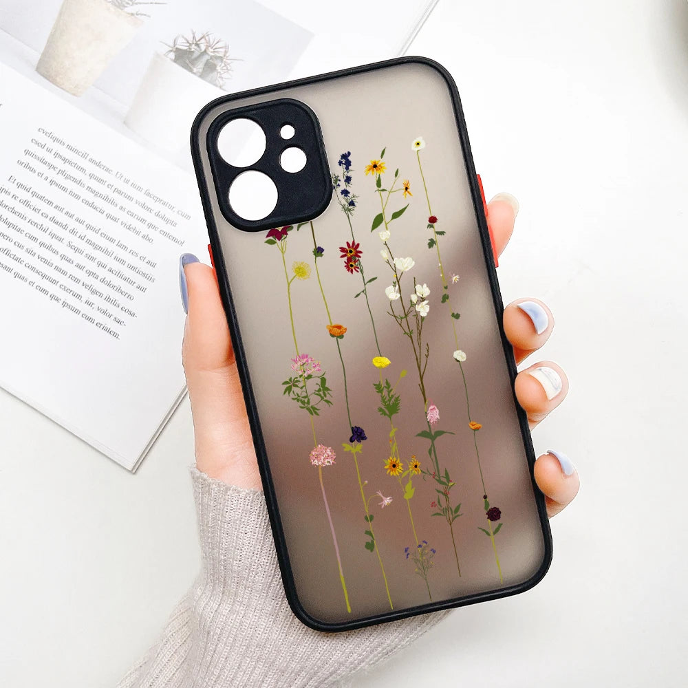 Funda For iPhone 11 Case iPhone 15 14 13 12 11 Pro Max Phone Cases iPhone 15 Plus 7 8 X XS Max XR SE 2020 2022 Funda Matte Cover