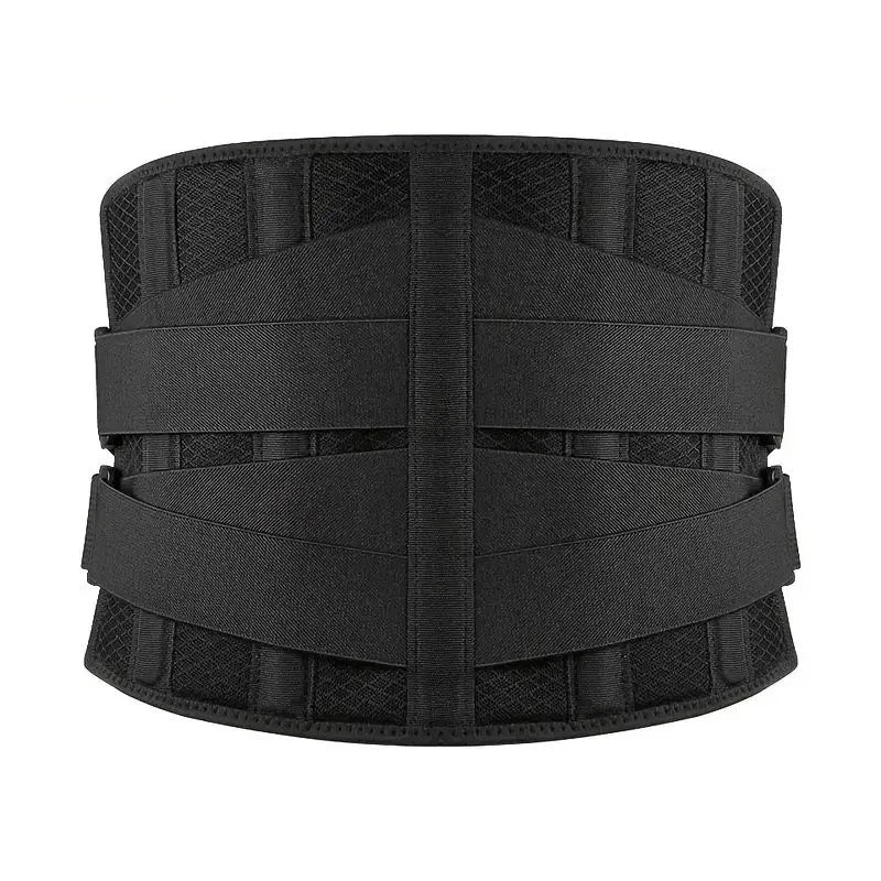 Lower Back Brace Lumbar Support Belt Adjustable Double Pull Breathable Spine Decompression Medical Orthopedic Brace Pain Relief - Sun Studio