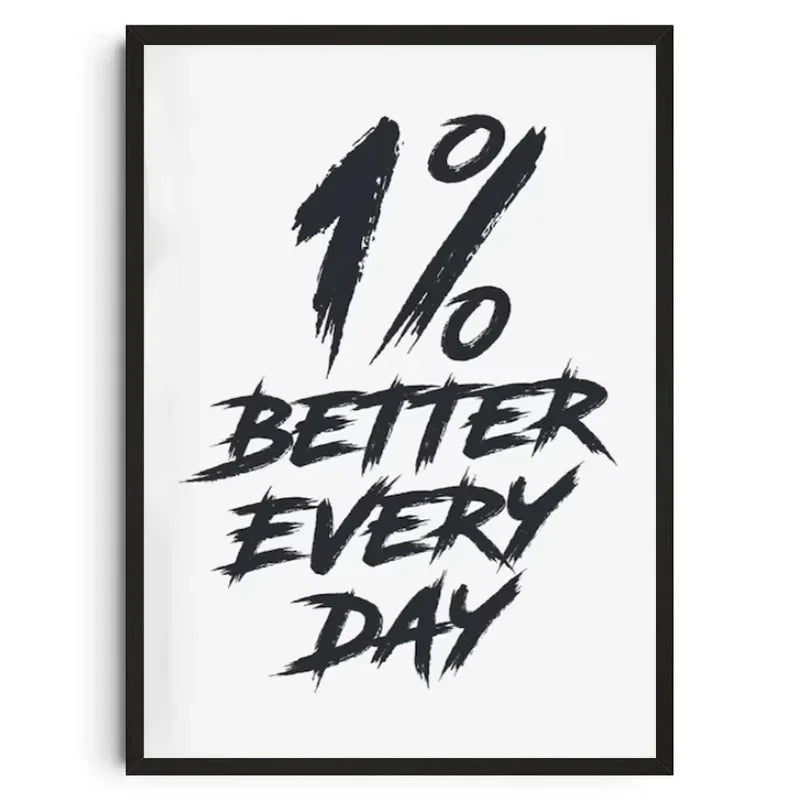 Gym Wall Art Poster Gym Inspirational Poster Home Gym Wall Decoration Gym Slogan Canvas Printing Decorative Painting Frameless - Sun Studio