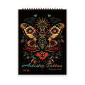 30 Sheets Stress Relief Coloring Book, 11.2x 8.3in,100gsm Thick Paper, Spiral Bound, Halloween Gift, Christmas Gift Option