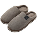 Große Größe 48 49 Männer warme Hausschuhe, Winter Freizeit Schuhe, weiche Slides, Paare, Fußboden-Hausschuhe, Innen-Schlafzimmer, rutschfeste flache Schuhe