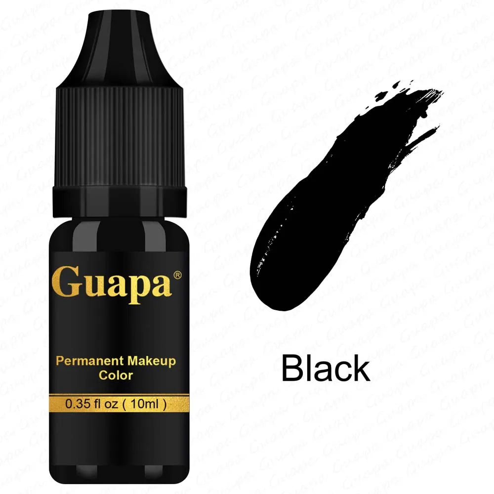 10ML Tattoo Ink Micro pigment Lip Eyebrow Permanent Makeup Pigment Tattoo Supplies for Tattoo Eyebrow Eyeliner Lip