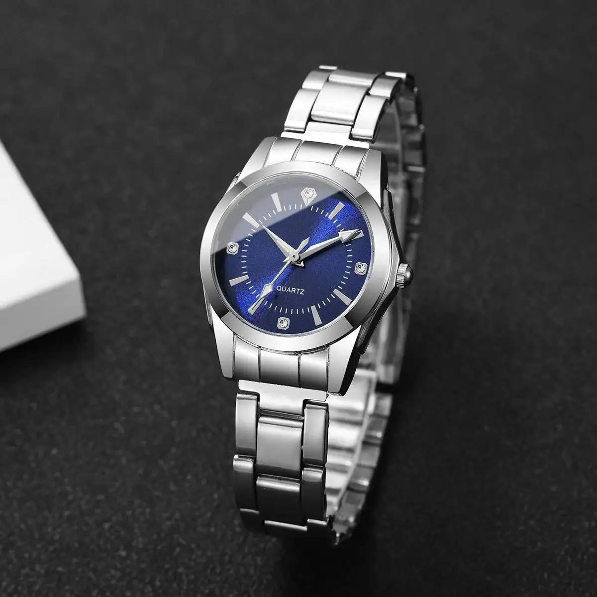 Luxury Rhinestone Women Watches Casual Quartz Wrist Watches For Ladies Clock Reloj Mujer（Without box） - Sun Studio