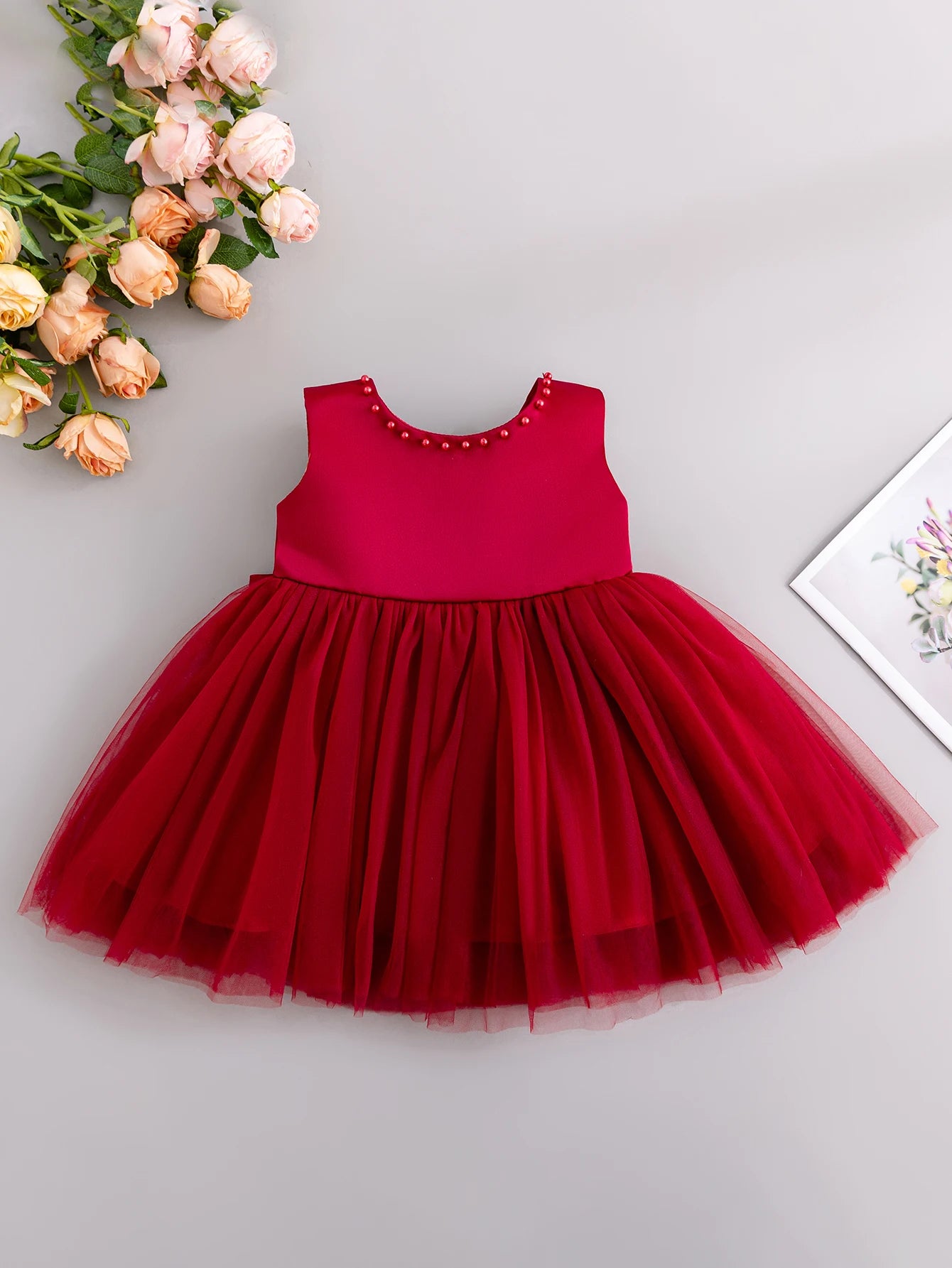 Pageant Wholesale Cute Beautiful Fashion Ball Gown Fancy Casual Floral Dresses Flower Baby Girl Dress Luxury - Sun Studio