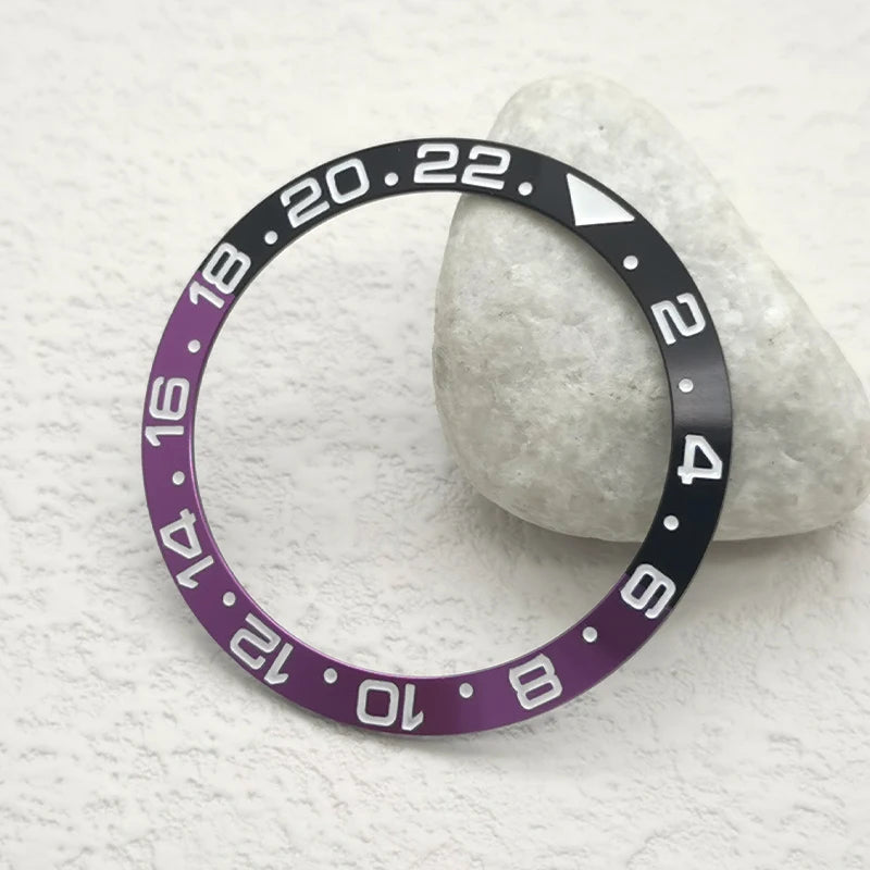 38mmx30.6mm Watch Bezel Insert Fit For SKX007 SKX009 SKX011 SKX17 SUB Watch Case NH35 NH36 Men Watches Replace Bezel Ring - Sun Studio