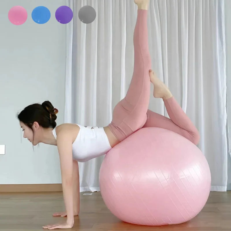 Massage Yoga Ball  120cm Pilates Gym Ball Fitness Ball Pump - Sun Studio