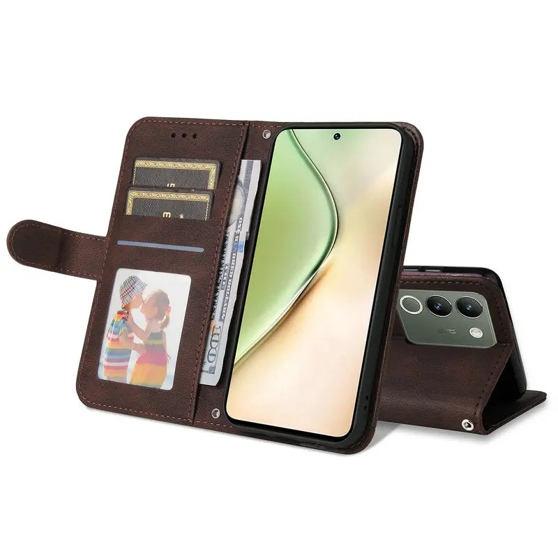For Xiaomi Redmi Note 15 Pro Plus 5G Protective Case Leather Book Stand Phone Redmi Note 15 Pro 4G Case Mi Note15 Pro+ Flip Capa - Sun Studio