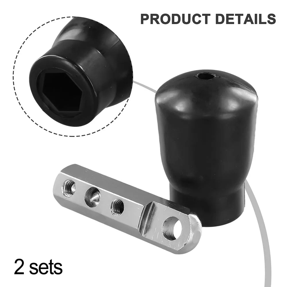 For Gym Machine Cable Gym Cable Terminal Gym Pulley Machine Connector Gym 250g set Extend Service Life Good Resistance