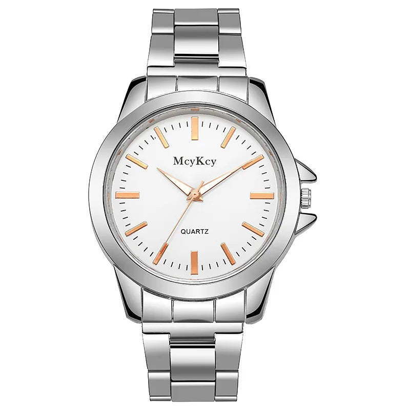 Men Watches Fashion British Style Business Stainless Steel Quartz Watch For Men Sports Wristwatch Relogio Masculino Hot - Sun Studio