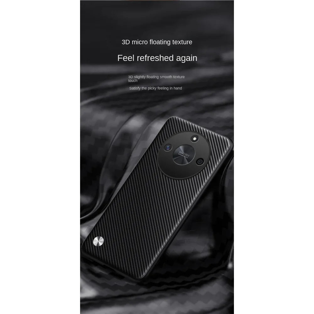 Leather Shockproof Case For Huawei Honor X9B X9A X8A X7A Magic 7 Lite Pro Soft Leather Grain Slim Texture Protect PC Cover Funda - Sun Studio