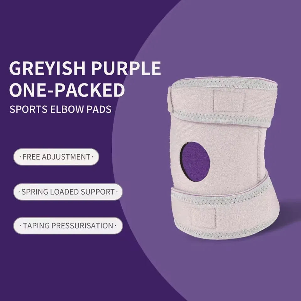 GOBYGO 1PCS Adjustable Elbow Support Elastic Double Compression Elbow Pad Spring-loaded Elbow Pads For Fitness Sports Basketball - Sun Studio