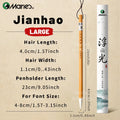 Marie's 1pc Chinese  Calligraphy Brush,Jianhao/Wolf Hair/Wool for Painting,Writing,Official Script,Regular Script,Cursive Script - Sun Studio