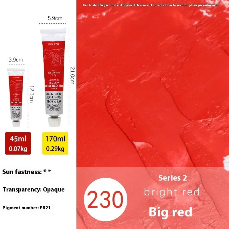 45ml Oil Paint Transparent Tube Fast Drying White Gold Silver Professional Color Painting Supplies For Artists Student Beginners