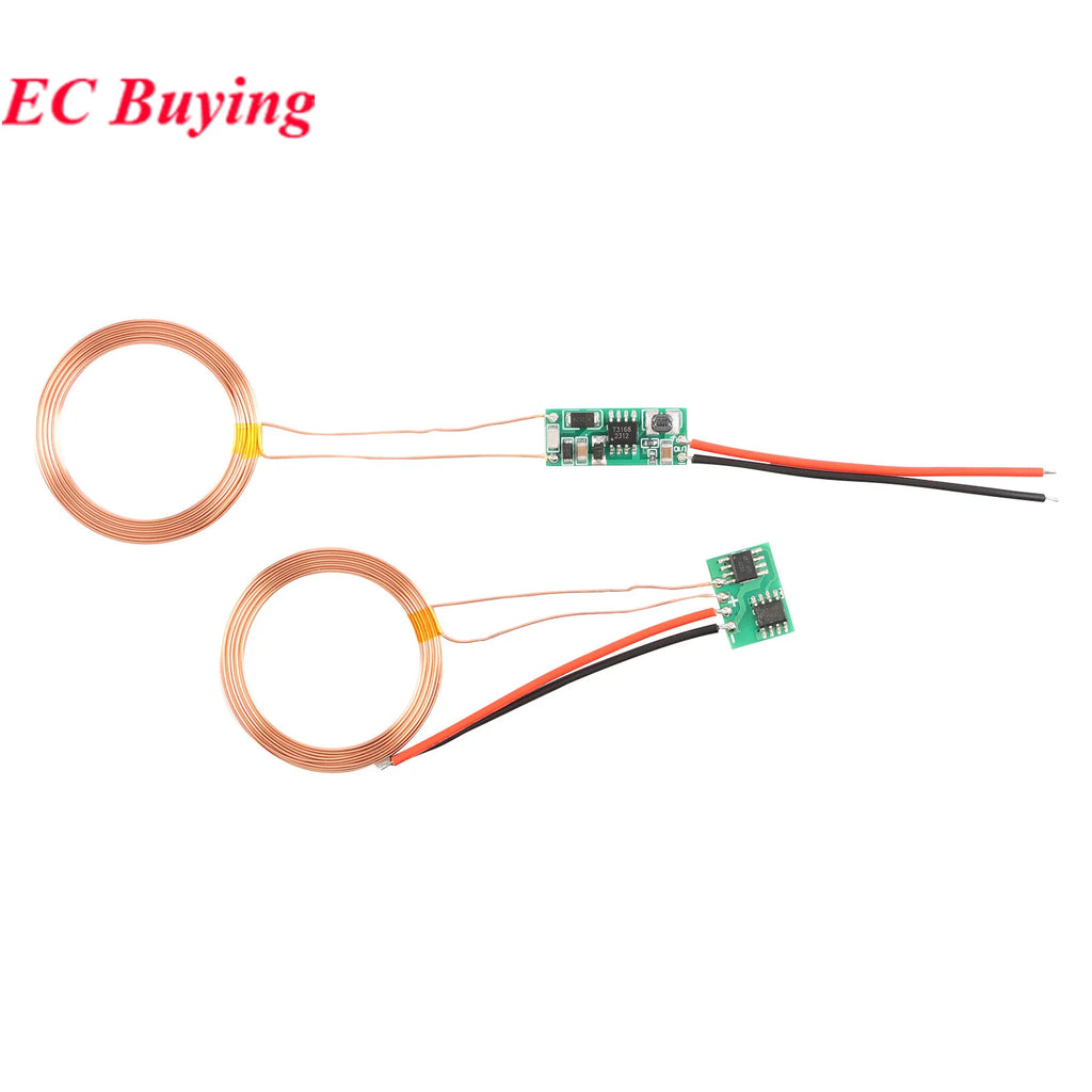 Wireless Power Supply Module Wireless Charger Module Charging Transmission 5V to 12V High Current Circuit Board for DIY Phone - Sun Studio