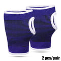 1 Pair Fitness Gym Gloves Elastic Training Fitness Wrist Wrap Workout Exercise Glove Wrist Support Hand Brace Gym Palm Protector - Sun Studio