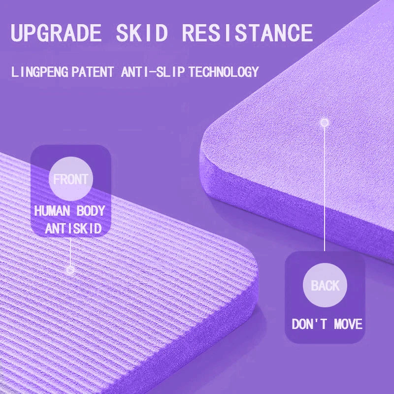 Thickened Anti Slip Yoga Mat Foam Mat Exercise Fitness Pilates Gymnastics Equipment Exercise Mat, Suitable for Yoga, Pilates - Sun Studio