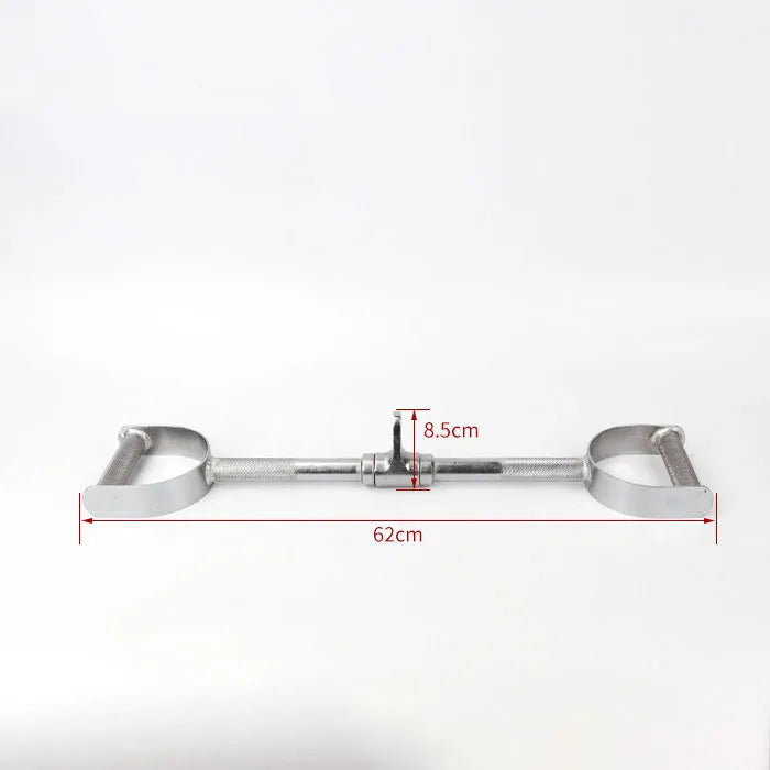Gym Home Equipment Accessories Lat Pull Down Bar，Chrome-plated Surface Anti-rust High Load-bearing Fitness Tricep Rope Training - Sun Studio