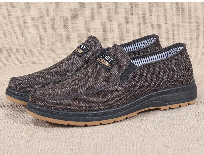 Hot selling men's sports shoes for spring and summer 2025, casual old Beijing walking shoes, breathable men's cloth shoes - Sun Studio